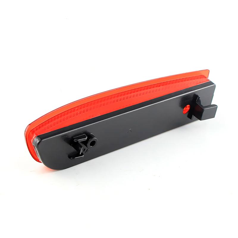 2PCS For Toyota Avensis Alphard Estima RAV4 Gaia PREVIA IPSUM Car Rear Bumper Reflector Tail Brake Light Cover Shells No Bulb