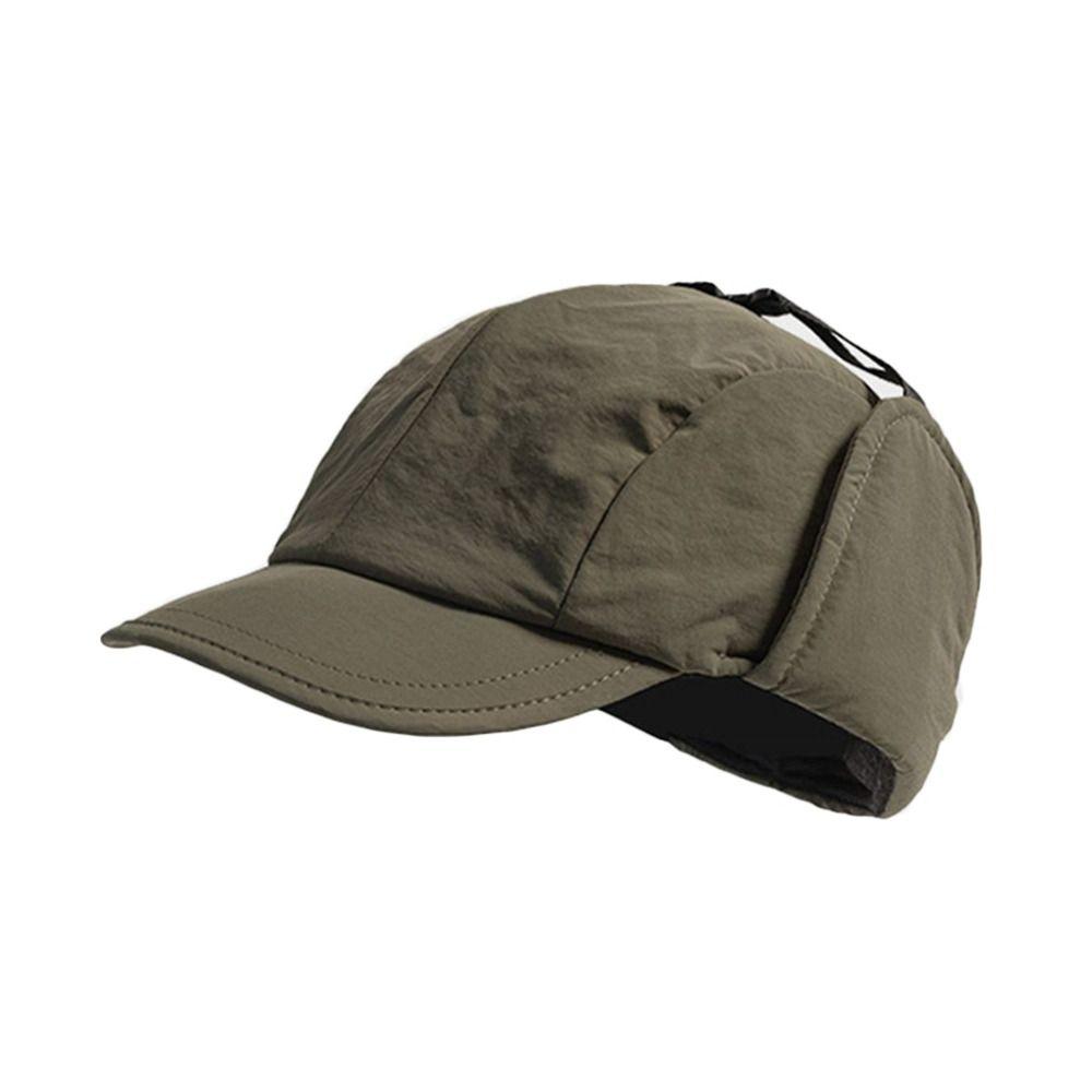 Thick Bomber Hat Japanese Ushanka Fur Hat Outdoors Earflap Bonnet for Men Women