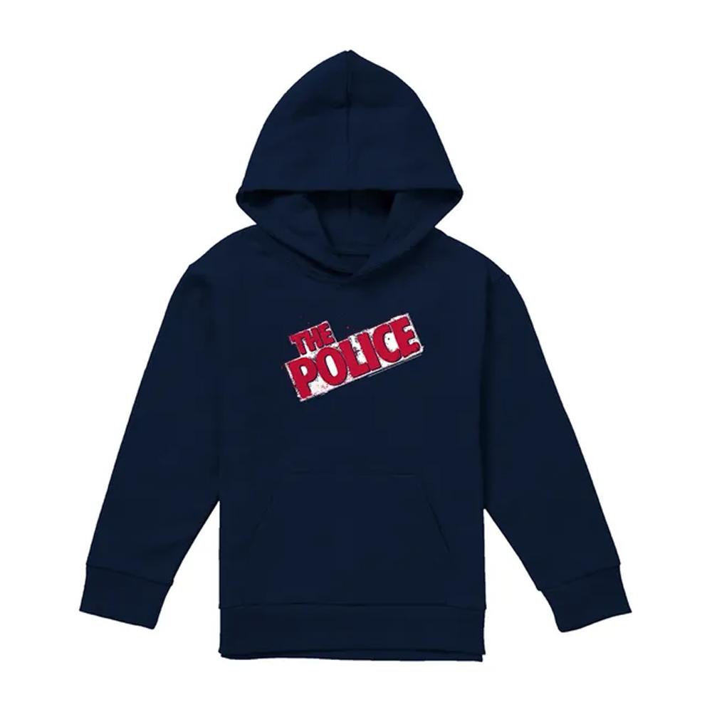 The Police Childrens/Kids Square Logo Hoodie