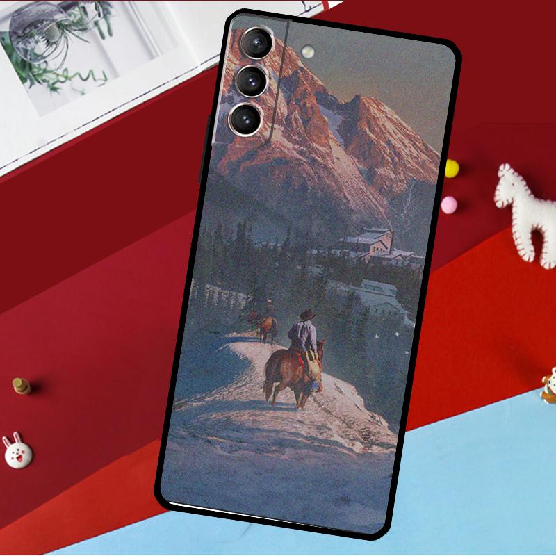 Red Dead Redemption 2 Case For Samsung Galaxy S20 FE S21 FE S22 S23 Ultra Note 20 S9 S10 Note 10 Plus Back Cover