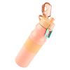 Thermal Cup 304 Stainless Steel Outdoor Portable Travel Student Sports Vacuum Cup High Capacity 680ml Pink