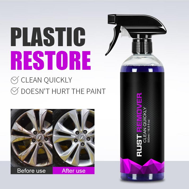 Metal Rust Remover Instant Rust Remover Spray Paint Cleaner With Neutral Formula Restore Luster And Effective Rust Removal For
