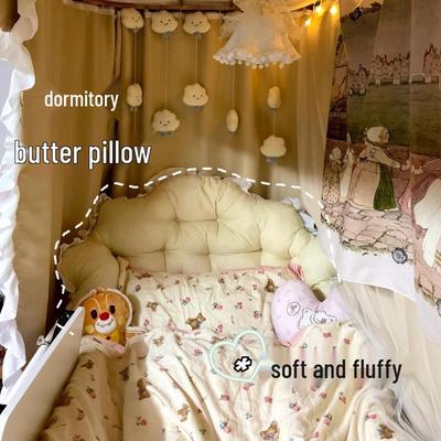 Dorm Bed Head Cushion: Soft Backrest for College Bunk Bed Remodel