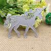 Unicor-n Horse Cutting Dies Stencil Scrapbooking DIY Card Paper Embossing Craft
