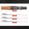 UL ML Winter fishing rod soft tip 50cm Ice fishing rod with Flat tip high quality Fiber Glass tip with cork handle