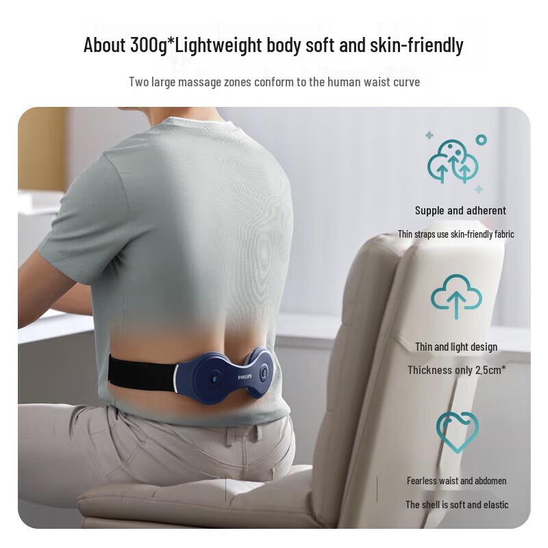 Philips Multifunctional Waist Massager Belt CN plug (adapter included)