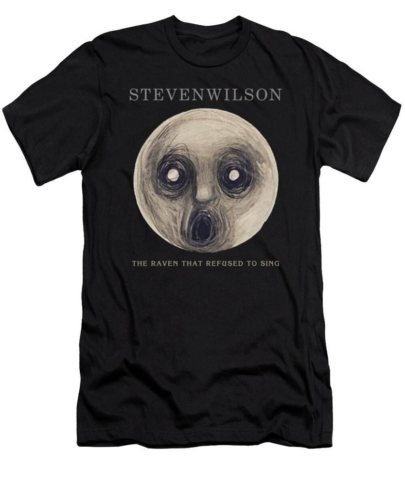Steven Wilson The Raven That Refused to Sing T Shirt Black All Size S-5Xl  BT731 Unisex T-Shirt M