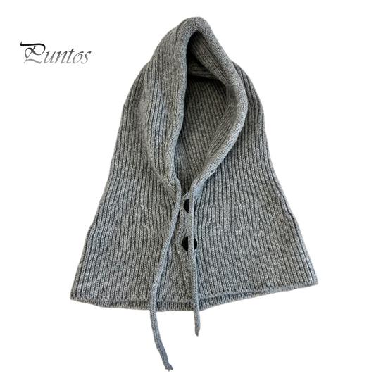 

Женская зимняя шапка-балаклава, толстая теплая вязаная застежка на пуговицы, ветрозащитная, велосипедная, регулируемая, полная защита, для путешествий на открытом воздухе, для катания на лыжах в холодную погоду