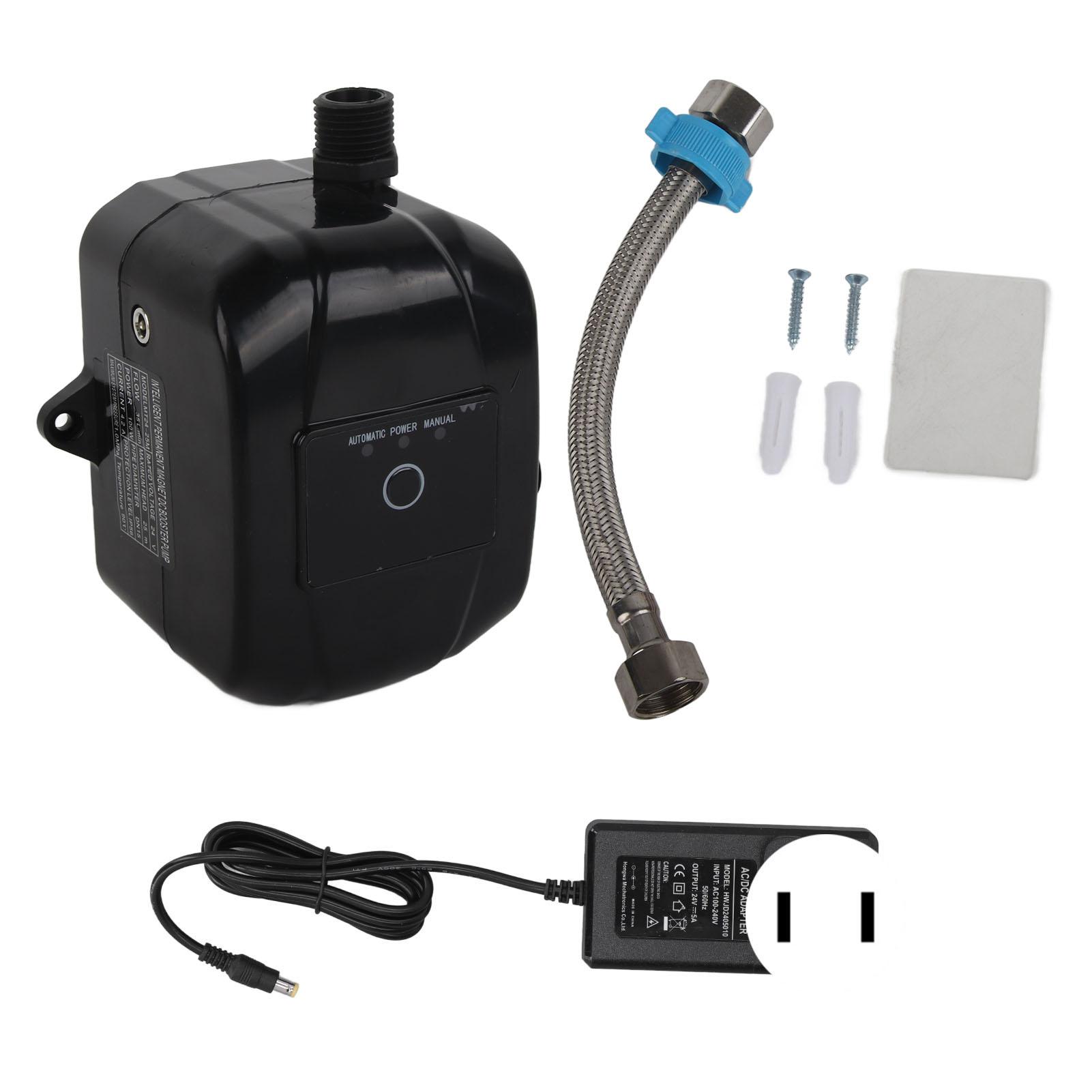 

100W 24V Water Pressure Booster Pump Low Noise Automatic Sensing Pressure Boost Pump for Bathroom