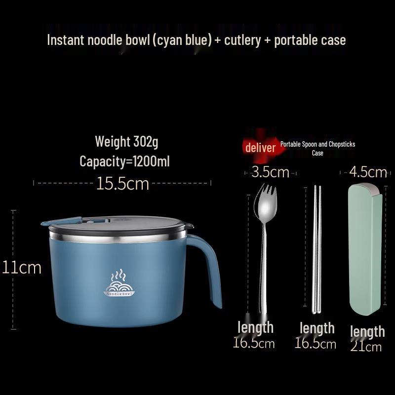ZISIZ Portable Stainless Steel Draining Bowl with Lid