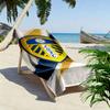 Leeds Shield Print Towel A must-have beach towel for beach travel
