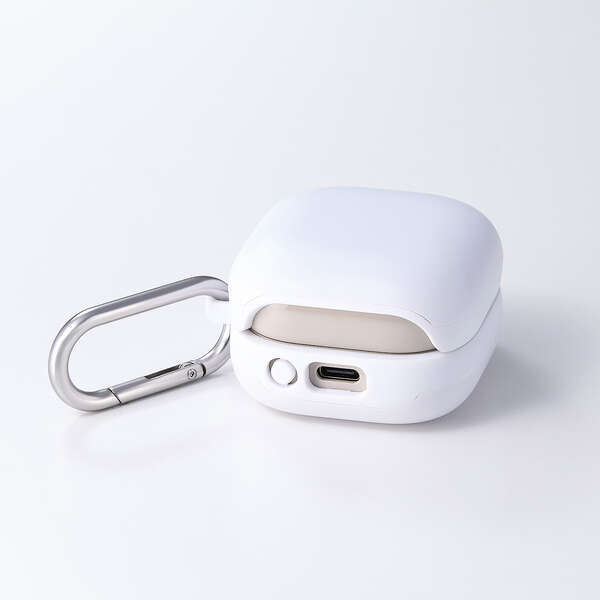 TOUGH SLIM Lock Case for SONY LinkBuds Features a locking mechanism to prevent accidental ejection during drops and a uniquely designed air cushion
