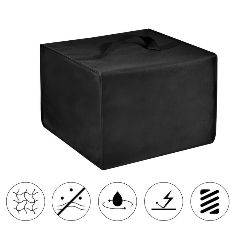 Breathable Microwaves Oven Covers Dust Proof Oil Resistant Washable Fabric Fit For Kitchen Appliance Maintenances