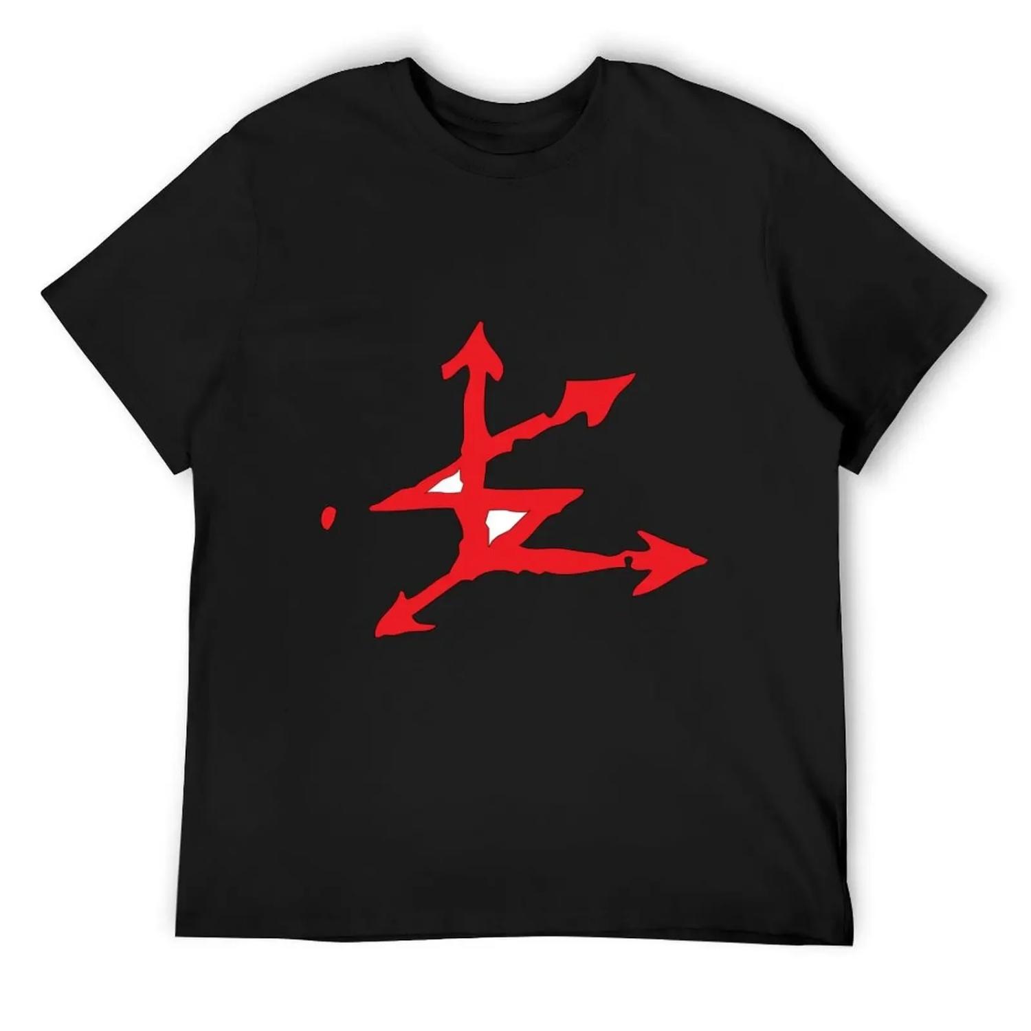 Linking Sigil - Red T-Shirt Anime t-shirt plus size clothes clothes anime clothes heavy weight t shirts for men S