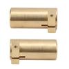 Brass Heavy Duty Rear Axle Adapters Counterweight for Axial Scx10 II 90046 110 RC Car