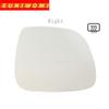 Auto Side Door Wide Angle Heated Car Mirror Glass For Volkswagen VW TOUAREG 2007 2008 2009 2010