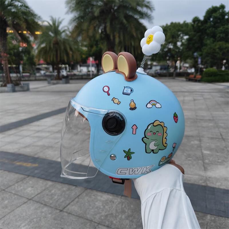 

Children s Warm Half Helmet for Electric Vehicles