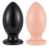 Ifukens Dildo for Thick Anal Anal Expansion Soft Dildo with Suction Extra Thick Size Oval Bud Shaped Anal Plug Anal Male Anal Anal Soft PVC Skin