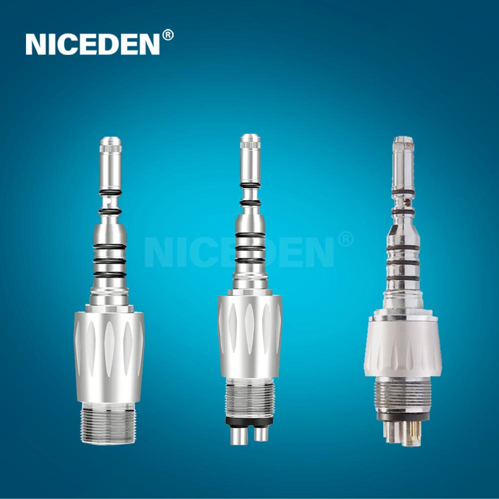 Dental 6 Hole Self Generator LED KVO Quick Coupling Spare Part Compatible High Speed Handpiece Dental Equipment with Fiber Optic