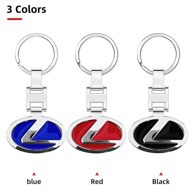 1pcs Metal Logo Key Chain Luxury Car Keychain For Lexus IS250 CT200H GS300 NX200 GS350 IS200 IS300 ES200 ES300 GX470 RX400 SN5