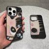 BIG EYES COMIC GIRL Phone Case For IPhone 17 16 15 14 13 12 11 Pro Max Plus Corrugated Bumper Back Cover Shell