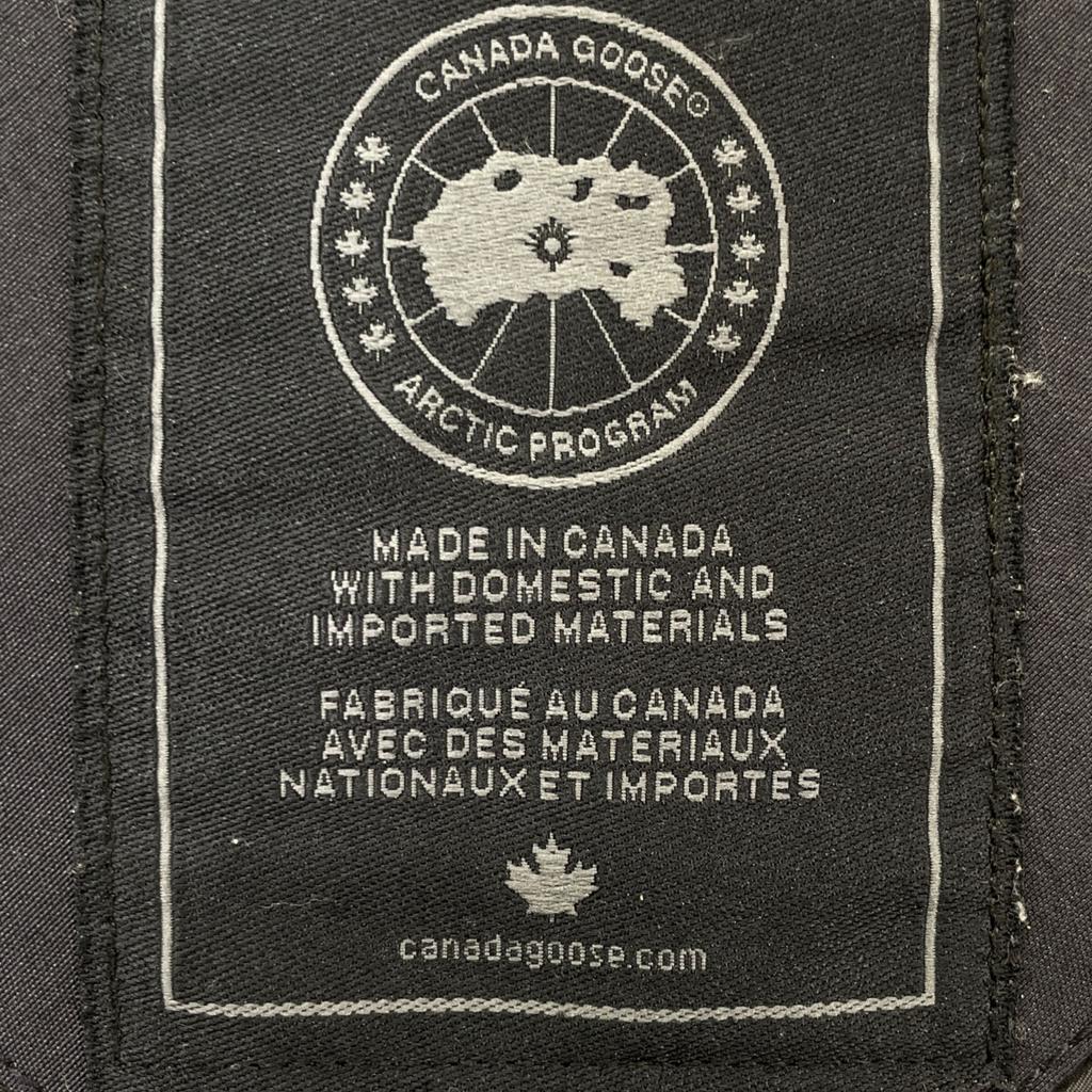 Canada Goose 3426MB Black Label Chateau Parka Down Jacket Coat S blackUsed