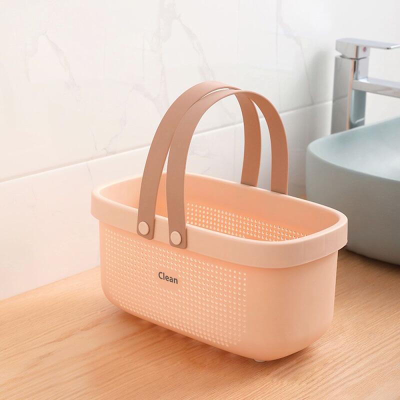 

Clean Bath Basket Pink Handle Bath Basket WBA5ED5