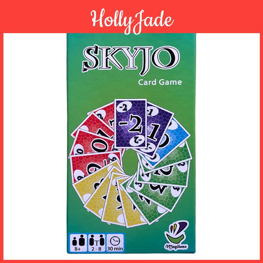 Disfrutable Juego de Cartas de Mesa Skyjo Clásico Para Reuniones de Ocio Memorables y Diversión