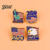 Craftsmanship Brooch Jewelry Liberty 250th Anniversary Commemorative Pin American Flag