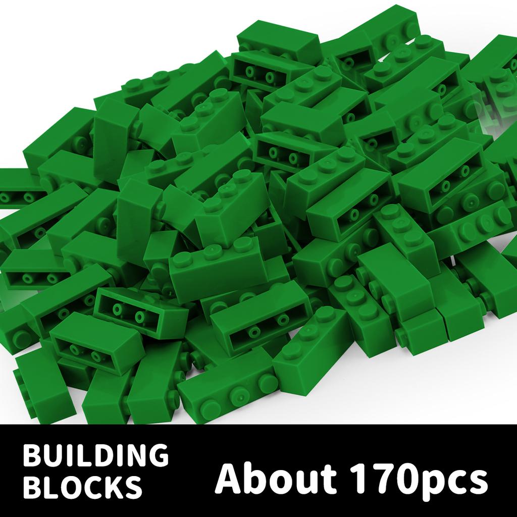 200g1x3 High Brick Multi Colour Timeless Basic Parts Building Imaginative Playthings Building Blocks Playthings Add-ons Fitting