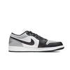 Jordan Air Jordan 1 Black Gray Toes Leather Abrasion Resistant Low top Skateboard Shoes Unisex Black White Gray DC0774-101(Team664)