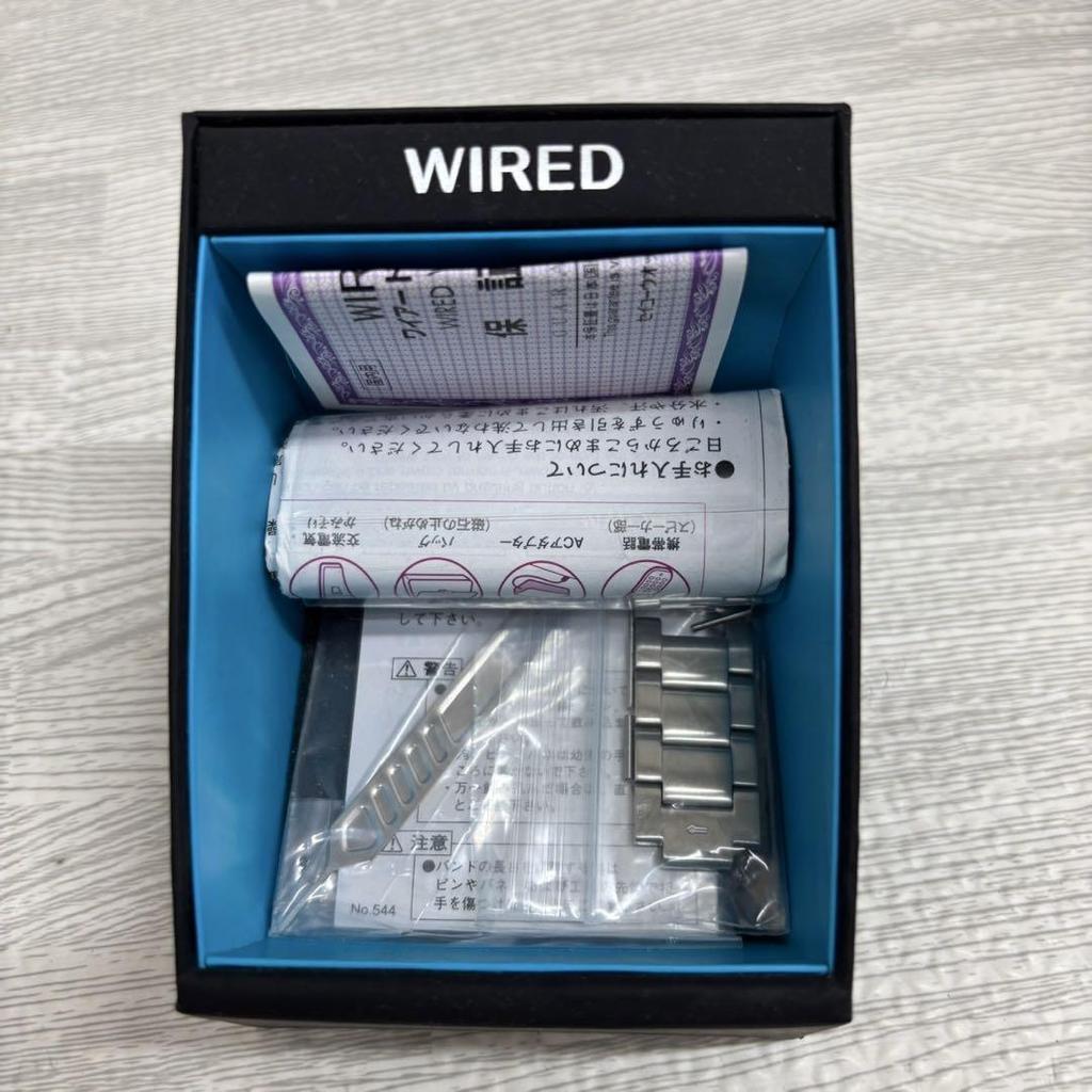 [USED] SEIKO WIRED Chronograph Watch VD57-KND0