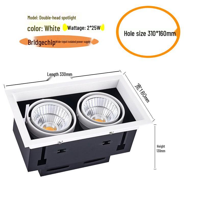 oeny 50W 6000K LED Spotlight
