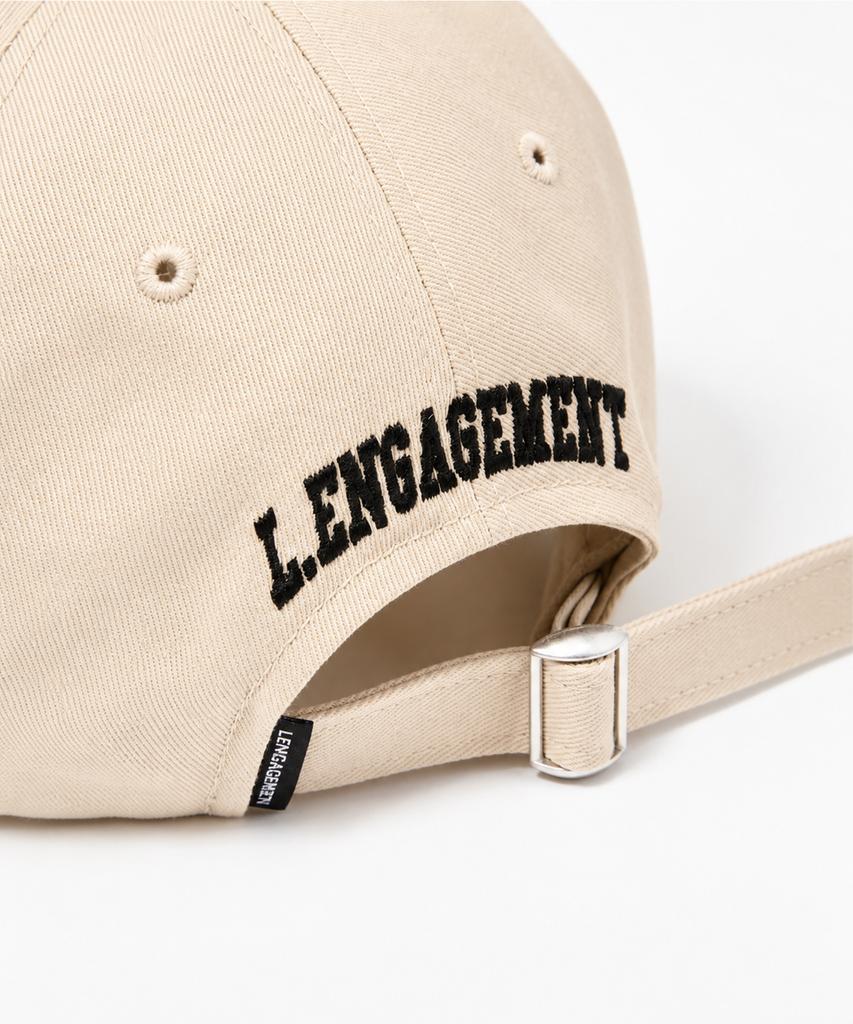 LENGAGEMENT Small Heart Ball Cap [Ivory]