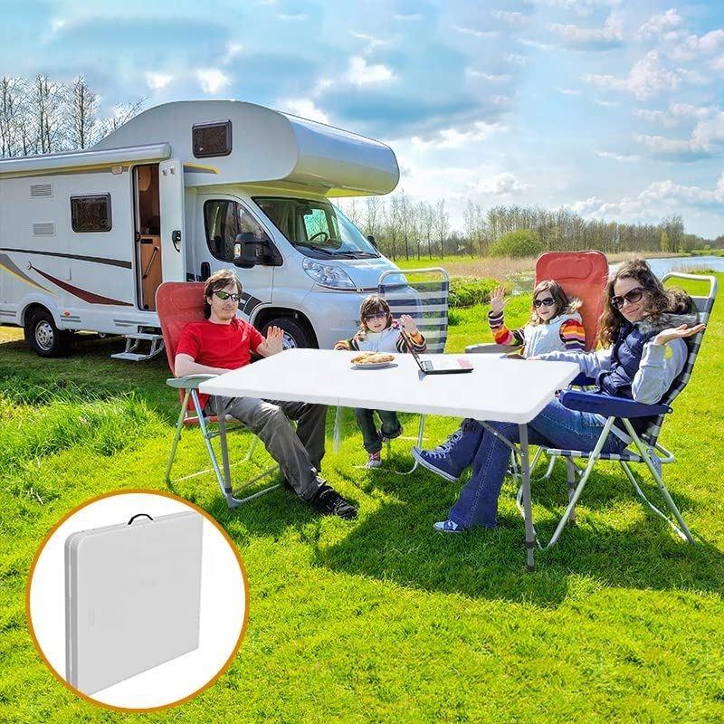 152*74*75 Wholesale Cheap Foldable Folding Table for Indoor Outdoor Events