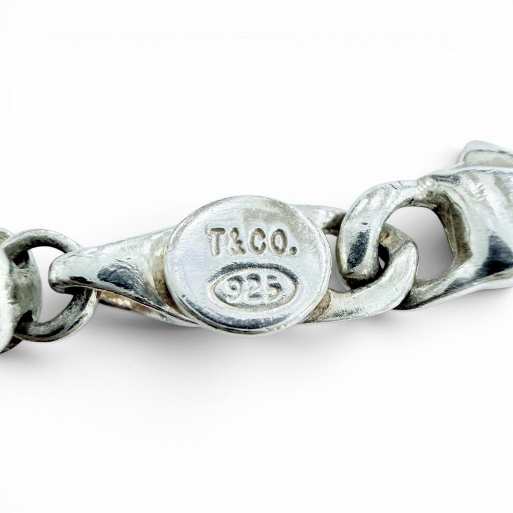 Great TIFFANY&Co. bracelet Silver SV925 Women Used