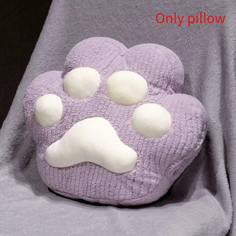 

Кот Очаровательный Мультяшный Лапа Плюшевая Подушка Подушка Одеяло Для Офисной Комнаты И Purple Pillow