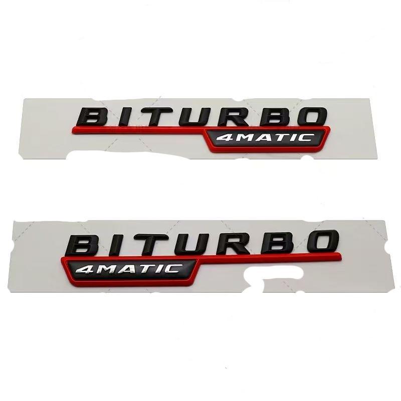 Mercedes AMG 4MATIC+ Biturbo Turbo Fender Emblem