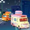 with Music Light Ice Cream Car Model Bright Colors Pull Back Car  Parent-child Interaction