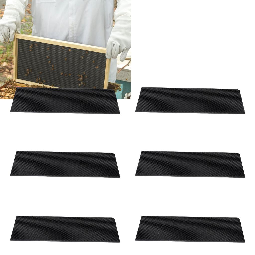 6pcs Beehive  Sheets ABS  Sheets for Beekeeping with 16.7x4.9in Size Fit Most Beehives   Sheet Beehive Equipment Waxed  Sheet