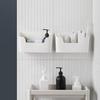 Space Saving Wall Mounted Organizer Plastic Wall Mounted Storage Box  Home