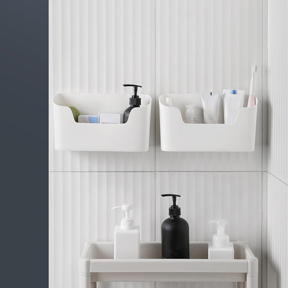 Space Saving Wall Mounted Organizer Plastic Wall Mounted Storage Box  Home