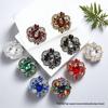 Korean Rhinestone Alloy Brooch: Versatile Medium-Size Jewel for Ladies' Clothing