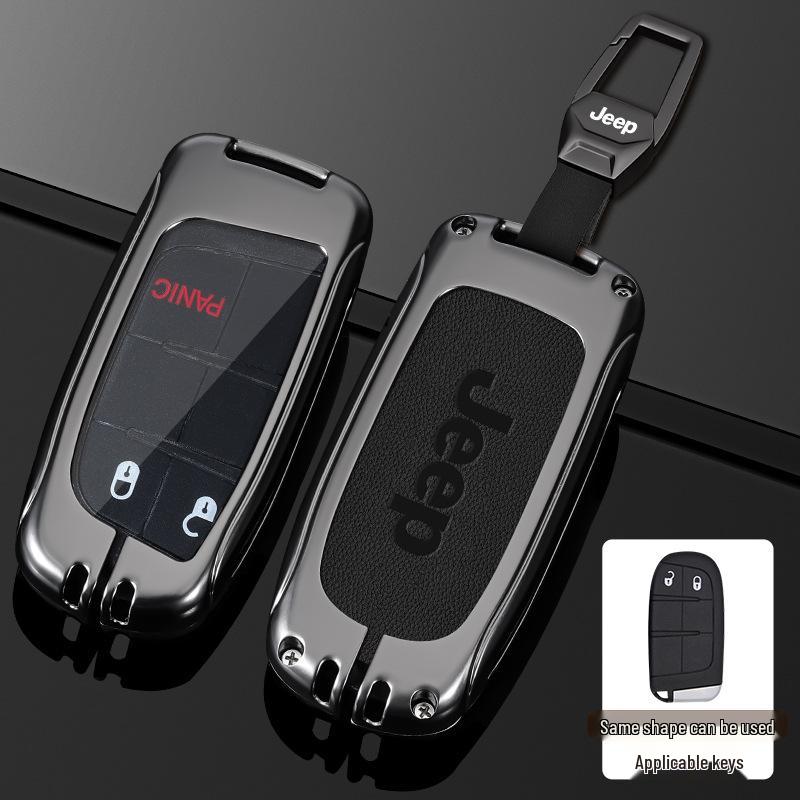 Grand Commander Jeep Key Case - Metal Shell for Cherokee, Compass