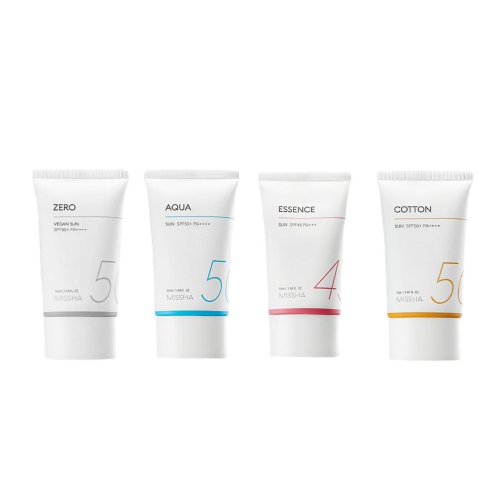 Missha All Around Safe Block Sun Cream 50ml Series 4kinds