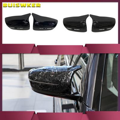 כיסוי טרים למראה צד חיצוני מסיבי פחמן עבור BMW סדרה 3 4 5 7 8 G20 G21 G28 G11 G12 G14 G15 G16 G30 G31 G38 G22