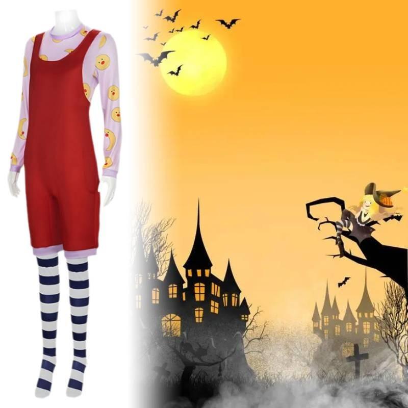 Shoulder Clown Hat Strap Workwear Bib Cosplay Halloween Perform Costume Party