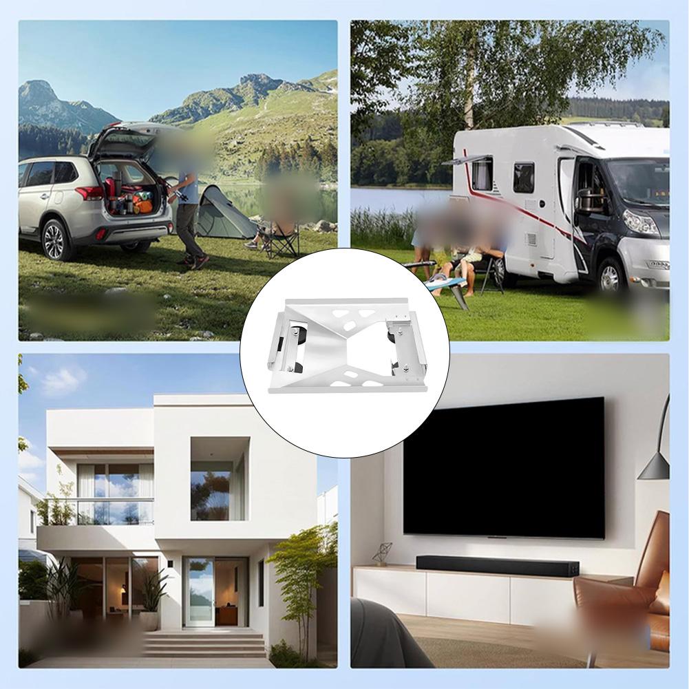 Magnetic Roof Mount Base for Starlink for Mini Antenna Panel Flat Stainless Steel Construction for Campers Vans and Boats