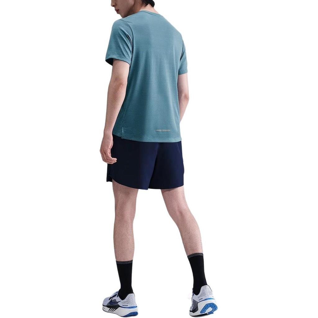 Nike DRI FIT MILER T-Shirt Herren Denim Blau Türkis AJ7566-464