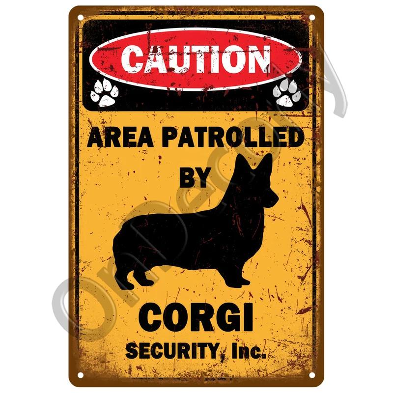 Caution Tin Sign Warning Vintage Metal Plaque Metal Sign For Bar Pub Garage Cafe Club Man Cave Home Wall Decor Mural Plate Art